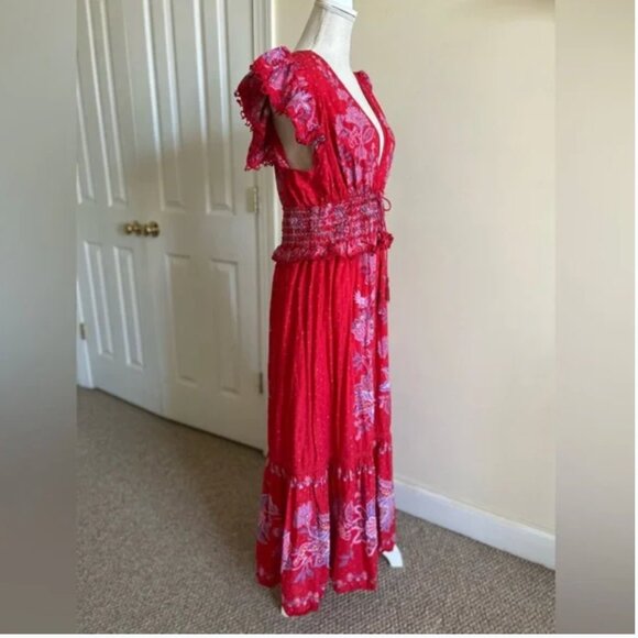 Farm Rio Red Maxi Dress - Picture 5 of 9